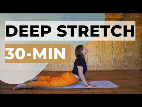 30-min Yoga Backbends - Long Hold Yin Yoga for Spinal Flexibility & Open Shoulders