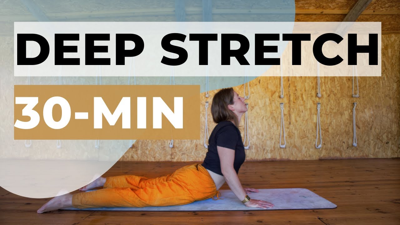 30-min Yoga Backbends - Long Hold Yin Yoga for Spinal Flexibility & Open Shoulders — Yin Yoga class, 32 minutes