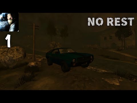 No Rest Horror Game - Gameplay part 1 - Tazexlux 2.O