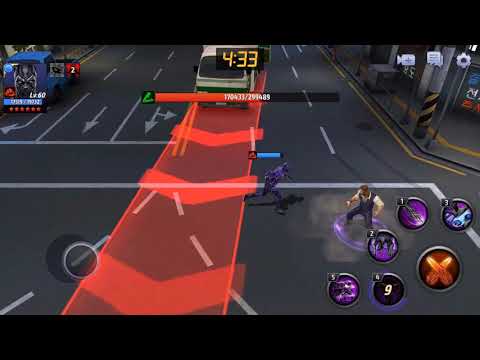 Game Over - Marvel Future Fight - Black Panther VS Ulysses Klaw in Busan Korea