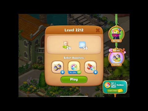 Gardenscapes Level 2212