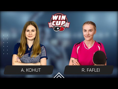 10:15 Alina Kohut - Romaniia Faflei West 2 WIN CUP 26.11.2023 | TABLE TENNIS WINCUP