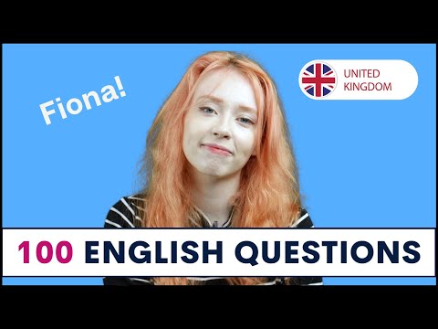與Fiona一起學習100個常見的英語問題 | 如何提問和回答英語問題 (100 Common English Questions with Fiona | How to Ask and Answer English Questions)