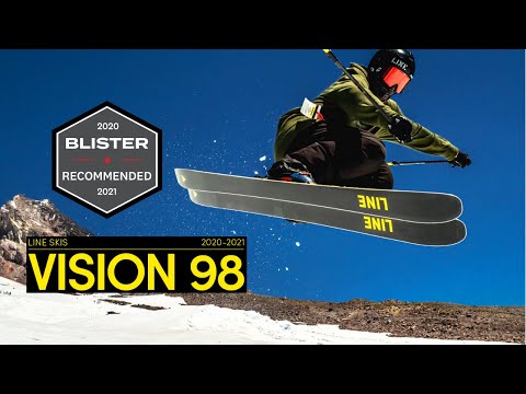 LINE 2020/2021 Vision 98 Skis - Rip Within The Resort Ropes and Well Beyond