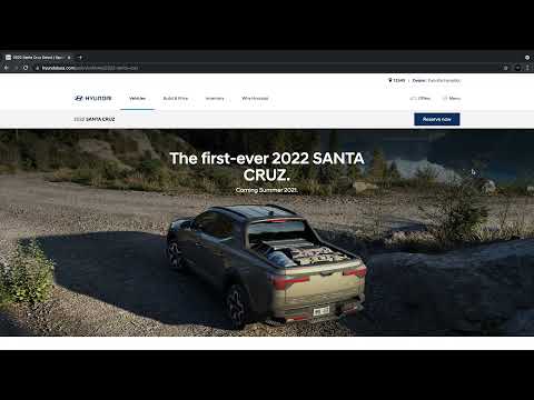 First Look 2022 Hyundai Santa Cruz #Hyundai #Santa Cruz #Truck