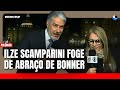 Climão Ao Vivo Ilze Scamparini Foge De Abraço De William Bonner No JN Saiba Motivo Do Desconforto