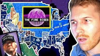 The USA Falls Into Civil War After Trump Becomes Dictator (HOI4: The Fire Rises)
