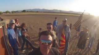 Thomas Jefferson Walk with guns rifles at the Golden Valley Park Mohave County Arizona