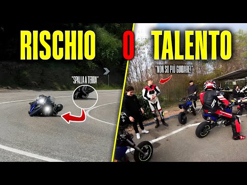Touch the SHOULDER to the ground on the road: we put Valerio to the test on the TRACK