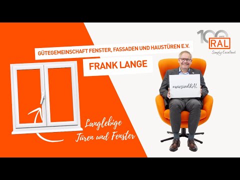 #wirsindRAL – Langlebige Türen und Fenster 🏠🧡