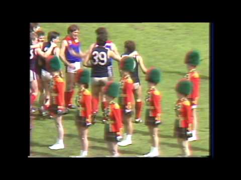 Post Match behind the scenes vision 1984 reserves VFL Grand Final