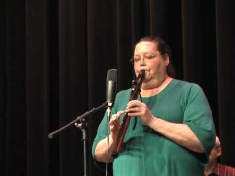Alaska Flute Circle's Lisa O'Brien at Anchorage Folk Festival 2010