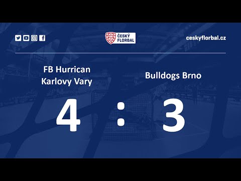 HIGHLIGHTS: FB Hurrican Karlovy Vary - Bulldogs Brno | 15.2. 2020