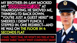 He Grabbed My Nephew At Thanksgiving—Then I Put Him On The Floor In 4 Seconds...