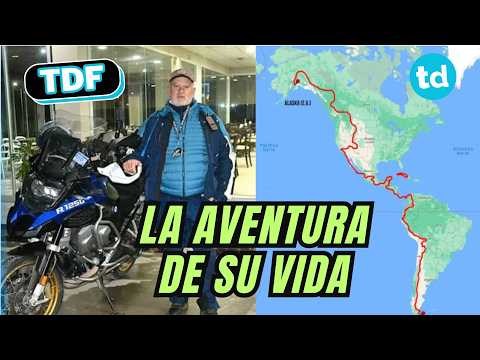 🌎 Un cordobés viaja desde Ucacha hasta Alaska en moto: el desafío de recorrer América