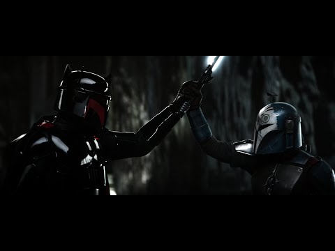 The Mandalorian - Moff Gideon Destroys the Darksaber