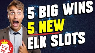 CRAZY BIG WINS ON NEW ELK STUDIOS SLOTS! Video