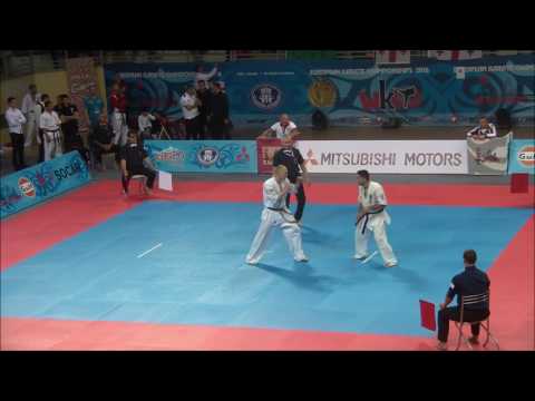 EC2016 Men 65 75kg Igor Lamot Poland AKA Vs Lachezar Dimitrov Bulgaria SHIRO