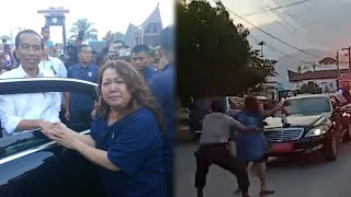 Keberanian 'Polisi Toba' Hentikan Mobil Presiden Joko Widodo