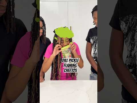 Dill Pickle Flaming Cheetos