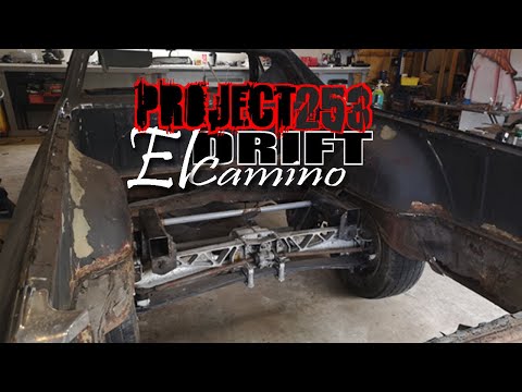 Drift El Camino | 6 | Fabricating a new Frame section | C4 irs swap | cutting the el camino in half