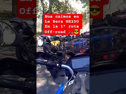 Caída en La Bera GR-250 en nuestra primera aventura OFF-Road COCOROTE Yaracuy