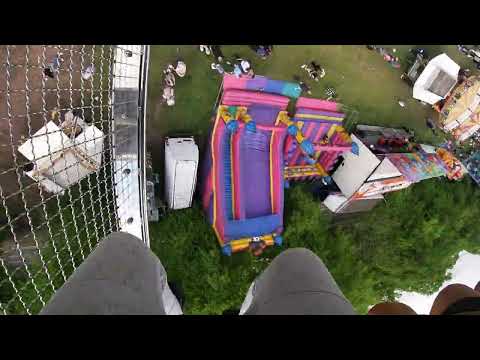 STANLEY REEVES ATMOSFEAR (onride) Knutsford GIANT May Day Funfair 07/05/2022