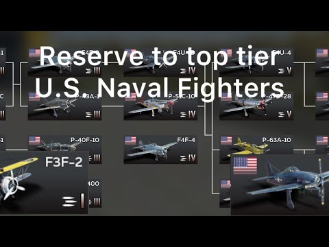 Reserve to Top Tier US Naval Fighter line Part 1