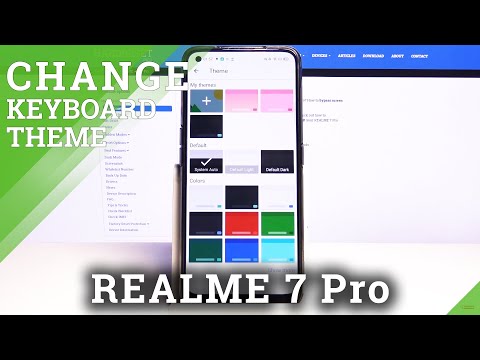 How to Custom Keyboard Theme in REALME 7 Pro – Find Keyboard Theme Options
