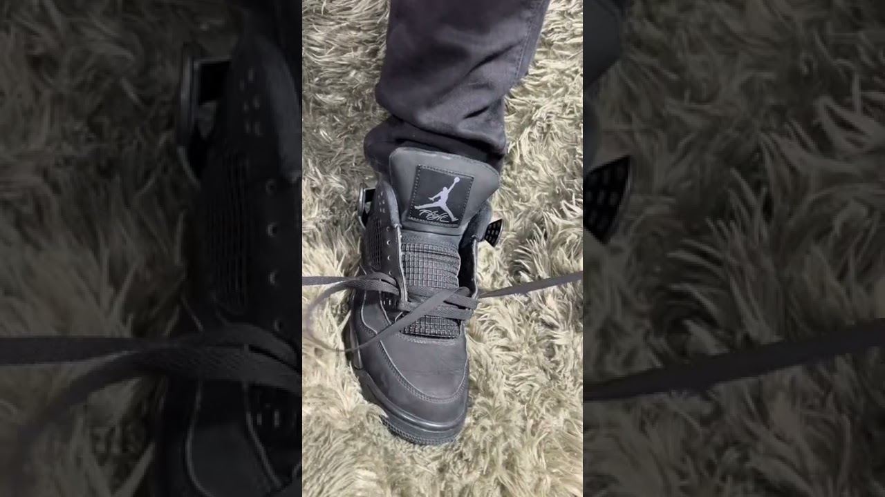 Watch Jordan 4 Black Cat Laces Tutorial ❗️ fire or overrated pair Now Jordan 4 Black Cat Laces Tutorial ❗️ fire or overrated pair
