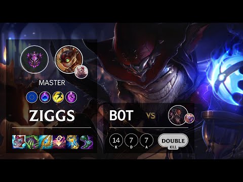Ziggs Bot vs Lucian - EUW Master Patch 11.19
