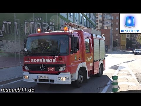 Madrid Fire Department // Coche CO-51 Bomberos Madrid Parque 5