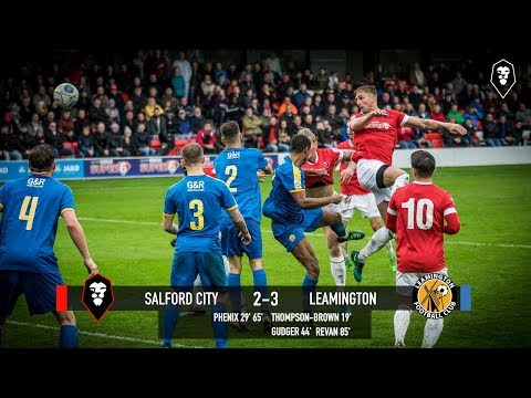 Salford City 2-3 Leamington - National League North 07/10
