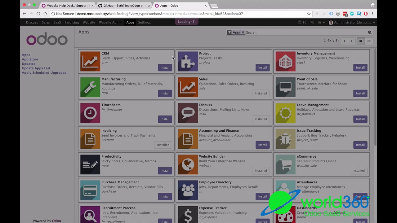 How To Install Custom Module from Github Via Mac Terminal On Odoo 10
