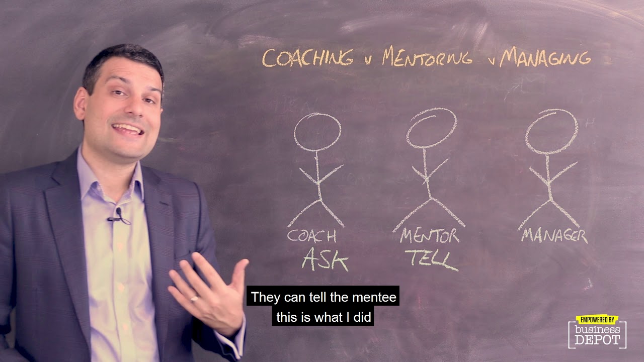 The Difference Between Coaching, Mentoring and Managing - Blackboard Fridays Ep. 103