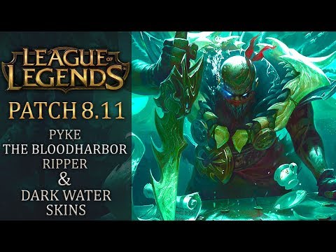 League of Legends patch 8.11 - Pyke, the Bloodharbor Ripper