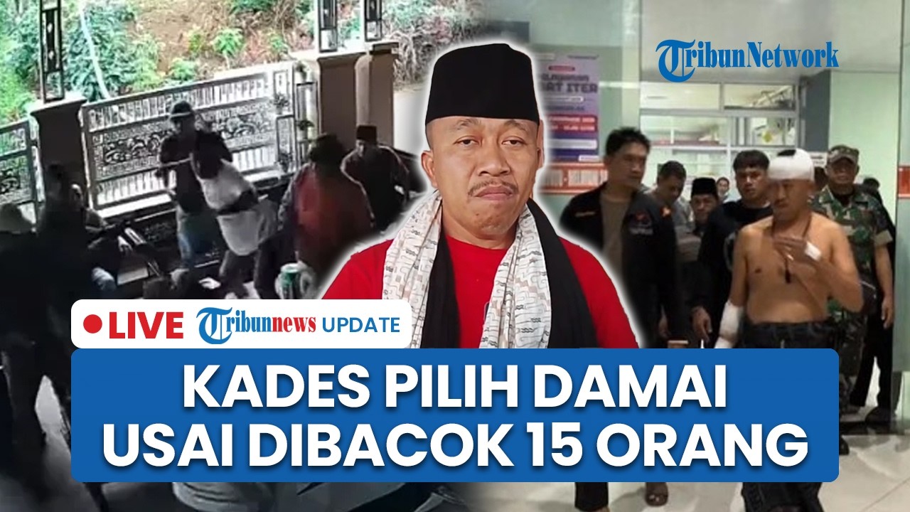 LIVE: Kades Pakel Lumajang Pilih Berdamai seusai Kasus Pembacokan oleh 15 Orang, Bantah Kebal