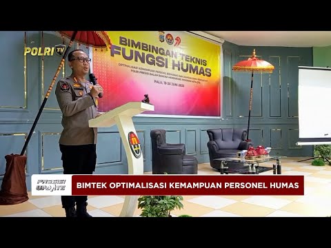 PRESISI UPDATE: BIDHUMAS POLDA SULTENG GELAR BIMTEK PERSONEL 20/06/25 (16.00)