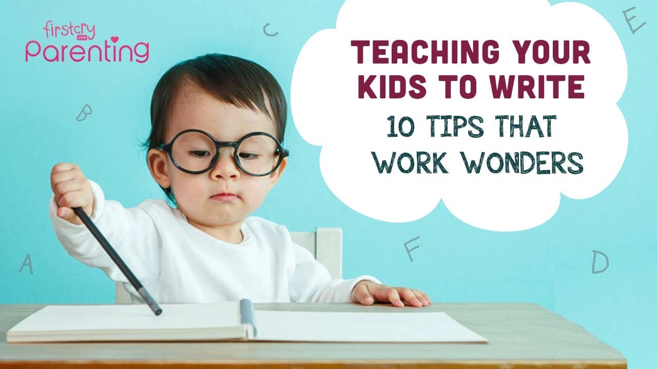 How do I teach my 5 year old to write?