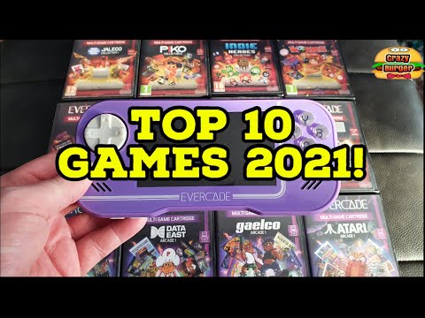 Top 10 Games On Evercade in 2021!