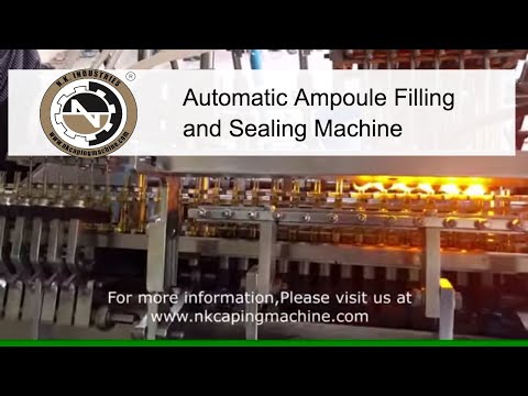 Ampoule Filling Sealing Machine