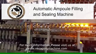 Automatic Ampoule Filling And Sealing Machine