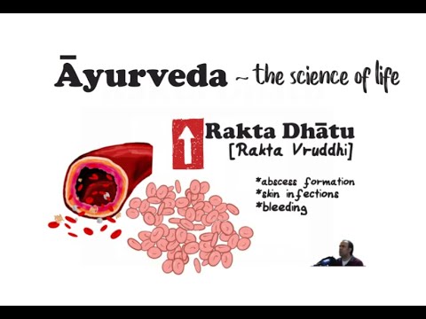 Ayurveda: Increased Rakta Dhatu Rakta Vruddhi - YouTube