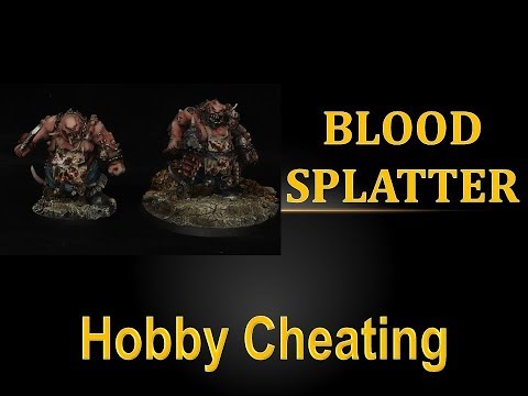 Hobby Cheating 219 - How to Paint Blood Splatter