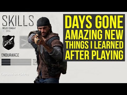 Days Gone Gameplay - NEW FOOTAGE, Skills, Progression, Big Feature Removed & Way More (Days Gone PS4 Video