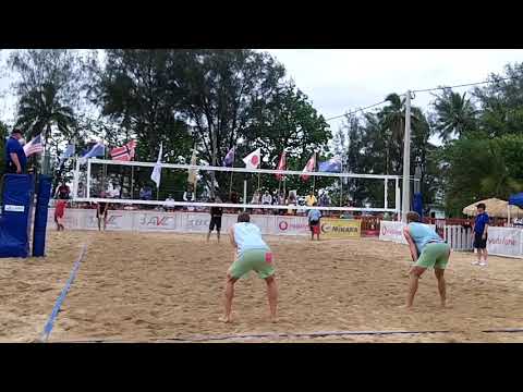 FIVB Cook Islands Quarterfinals: USA Mewhirter/Roberts vs. Canada Kopp/Russell