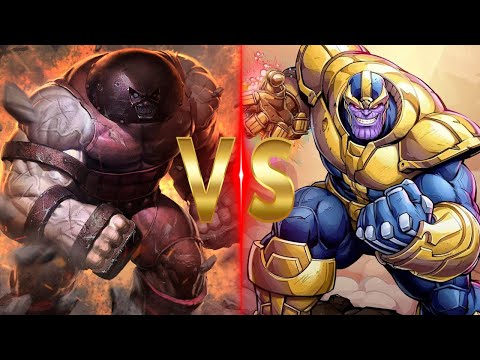 Why Juggernaut vs Thanos Isn't Even Close! Who do you think is wining in this