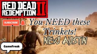 RDR2 (pt 42) Crow Beak and Turtle Shell trinket locations in New Austin. #gaming #tutorial