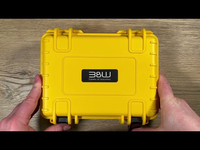 Vídeo relacionado con B&W International Type 500 Outdoor - Maletín para cámara (con Espuma), Amarillo