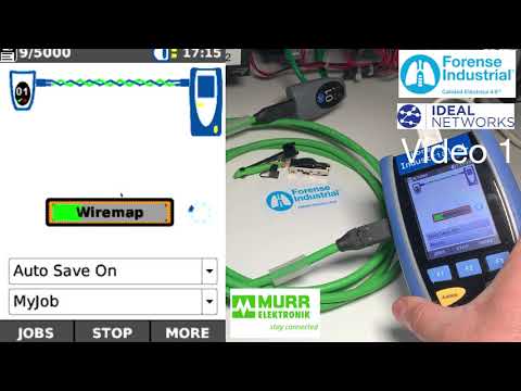 VÍDEO 1  NAVITEK IE VERIFICAR CABLE Y CONECTOR PROFINET o ethernet
